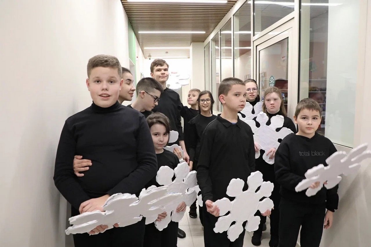 Новогодний праздник для наших особенных детей в центре «ПроДобро». Новогодний праздник для наших особенных детей в центре «ПроДобро».