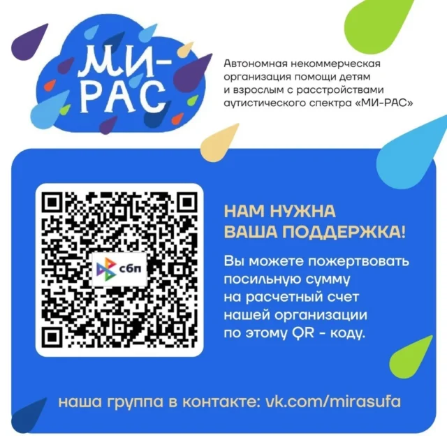 расчетный счет АНО МИРАС